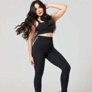 Conjunto Academia Feminino Poliamida Modelador Zero Transparência — Vittoria