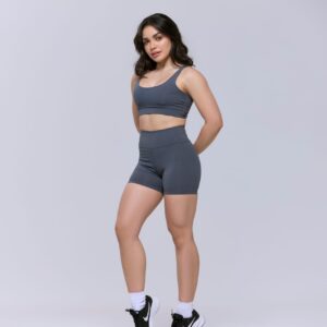 Conjunto Fitness Feminino Poliamida Alta Compressão Cintura Alta — Alessia